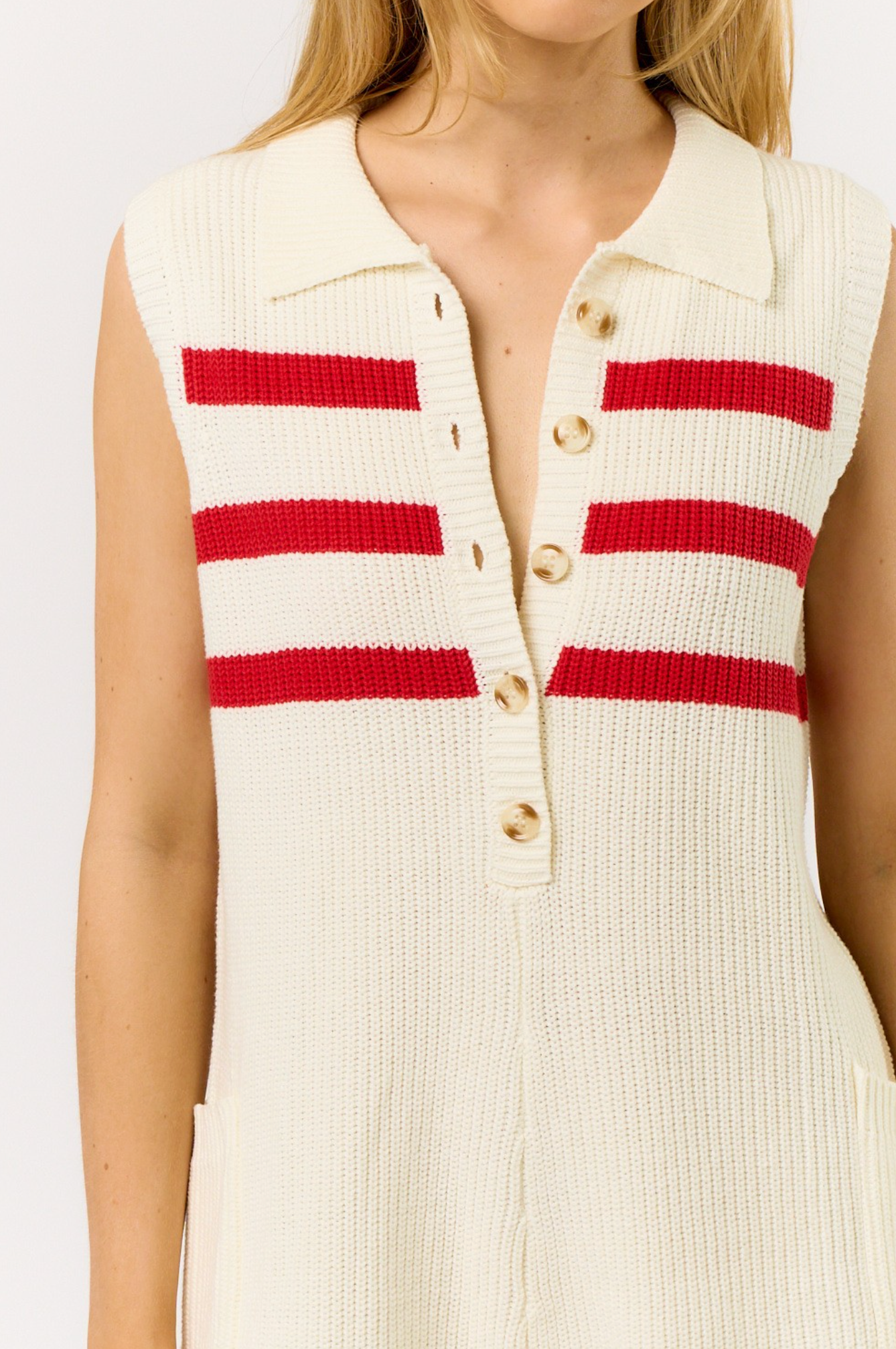 SOPHIE STRIPED ROMPER