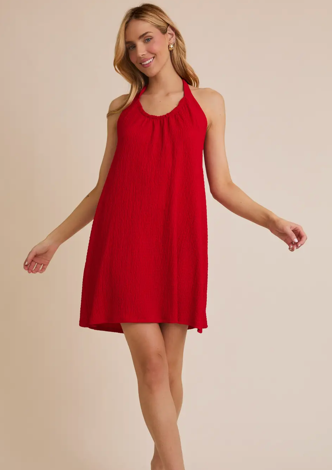 CHARLOTTE HALTER DRESS